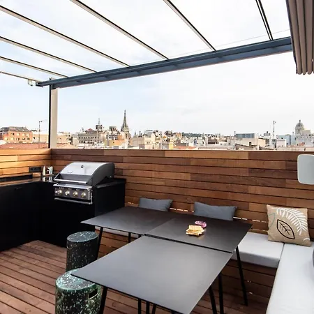 Apartament Amazing New With Rooftop Jacuzzi Barcelona